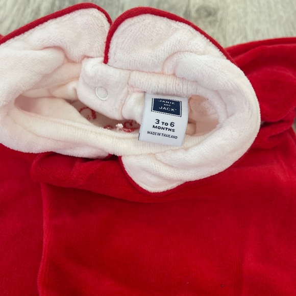 Janie And Jack 3-6 Month First Christmas Sleeper - Picture 4 of 5